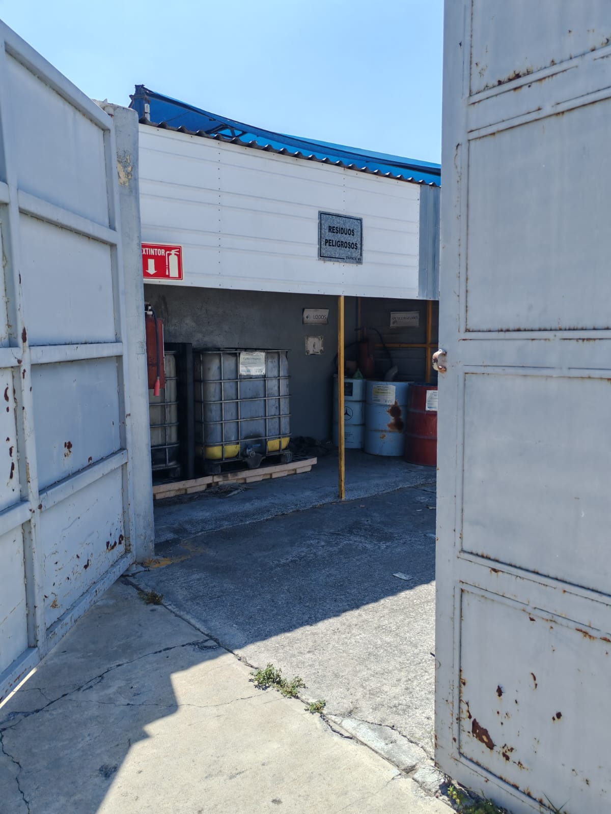 ATRP — Almacén Temporal Residuos Peligrosos (vista exterior)